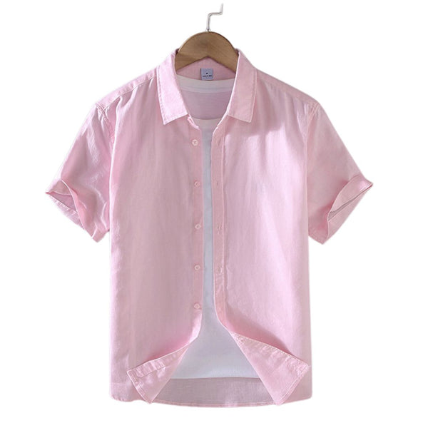 Camisa Casual de Linho Atlantic