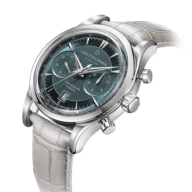 Relógio Atlantic Carl F Bucherer Cronógrafo